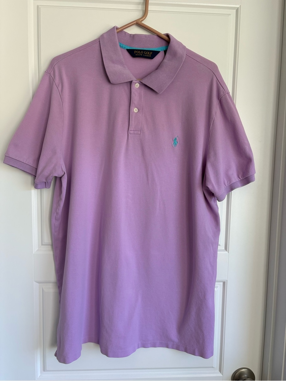 Polo Golf by Ralph Lauren Lavender Classic Fit Polo Shirt